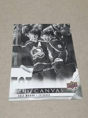 Cale Makar [Black & White] Hockey Cards 2022 Upper Deck UD Canvas Prices