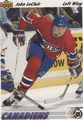 John LeClair Hockey Cards 1991 Upper Deck Prices