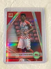 Karim Onisiwo [Red] Soccer Cards 2021 Topps Finest Bundesliga Touch Prices