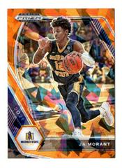 Ja Morant [Orange Ice Prizm] Basketball Cards 2021 Panini Prizm Draft Picks Prices
