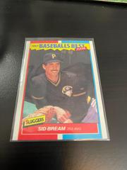 Sid Bream #5 Baseball Cards 1987 Fleer Baseball's Best Prices