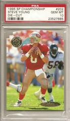 Steve Young [Die Cut] Football Cards 1995 SP Championship Prices