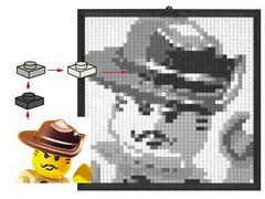 Mosaic Johnny Thunder LEGO Sculptures Prices