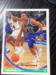 Micheal Williams #39 Basketball Cards 1993 Topps Gold Prices