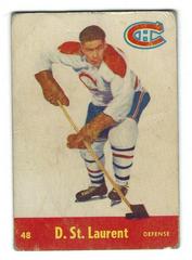 Dollard St. Laurent #48 Hockey Cards 1955 Parkhurst Prices