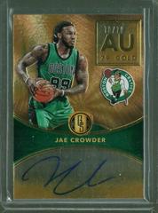 Jae Crowder #AU-JAE Basketball Cards 2016 Panini Gold Standard AU Autographs Prices