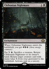 Chthonian Nightmare [Foil] #83 Magic Modern Horizons 3 Prices