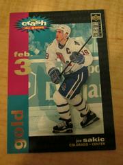 Joe Sakic [Gold] #C9 Hockey Cards 1995 Collector's Choice You Crash the Game Prices