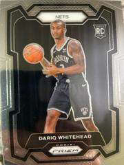 Dariq Whitehead #175 Basketball Cards 2023 Panini Prizm Prices