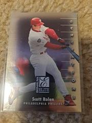 Scott Rolen [Status] #146 Baseball Cards 1998 Donruss Elite Prices