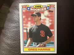 Greg Harris Baseball Cards 1990 Topps Glossy Rookies Prices