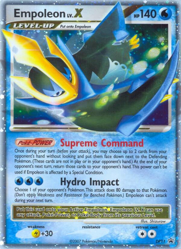 Empoleon LV.X #DP11 Pokemon Promo