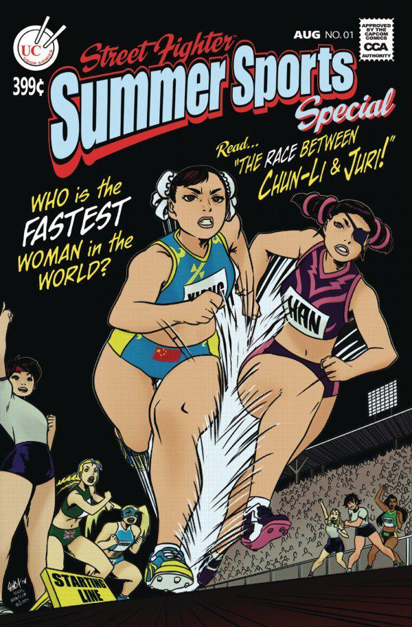 Street Fighter: Summer Sports Special [Homage] #1 (2018) Comic Books Street Fighter Swimsuit Special