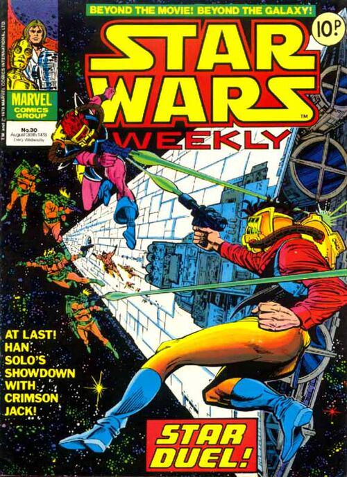 Star Wars Weekly #30 (1978) Comic Books Star Wars Weekly