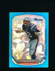 Tom Brady [Blue] #50 Football Cards 2013 Bowman Prices