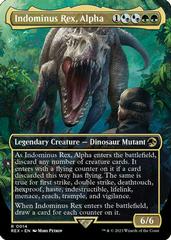 Indominus Rex, Alpha [Borderless] Magic Jurassic World Prices