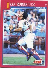 Ivan Rodriguez Baseball Cards 1991 Score Traded Prices
