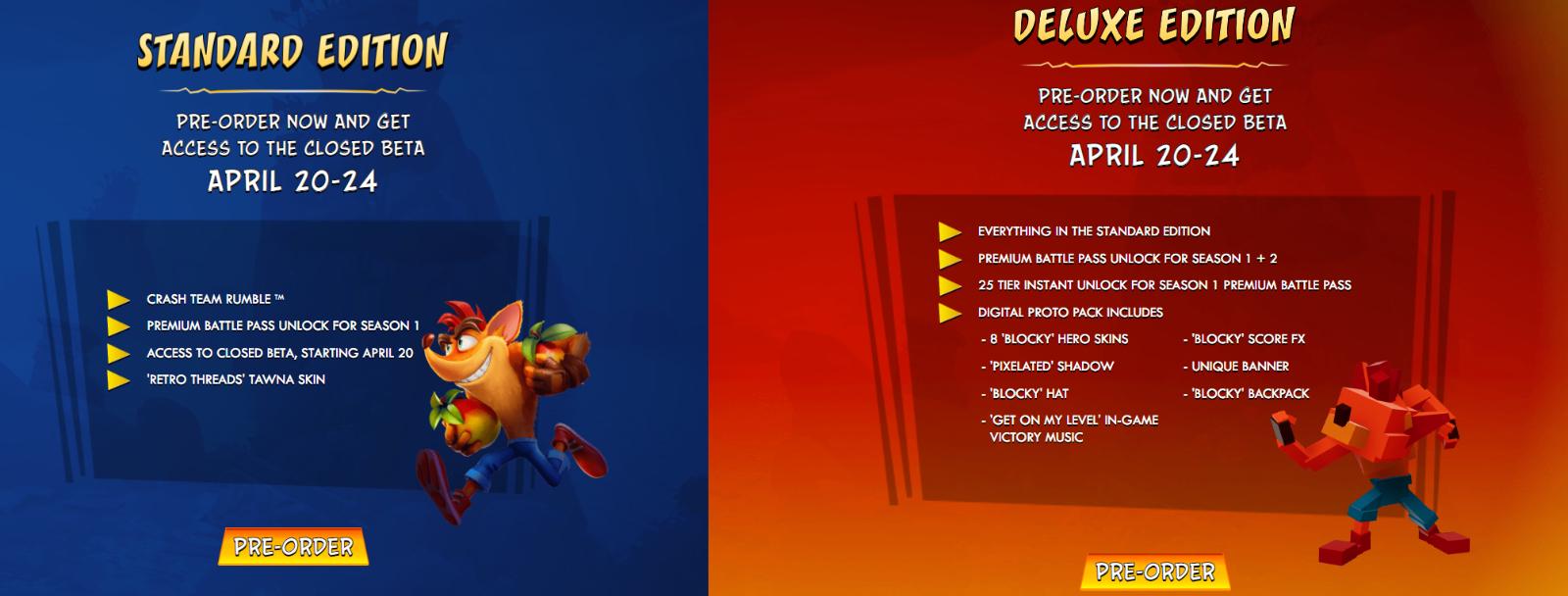 Crash Team Rumble Prices PAL Playstation 4 Compare Loose, CIB & New