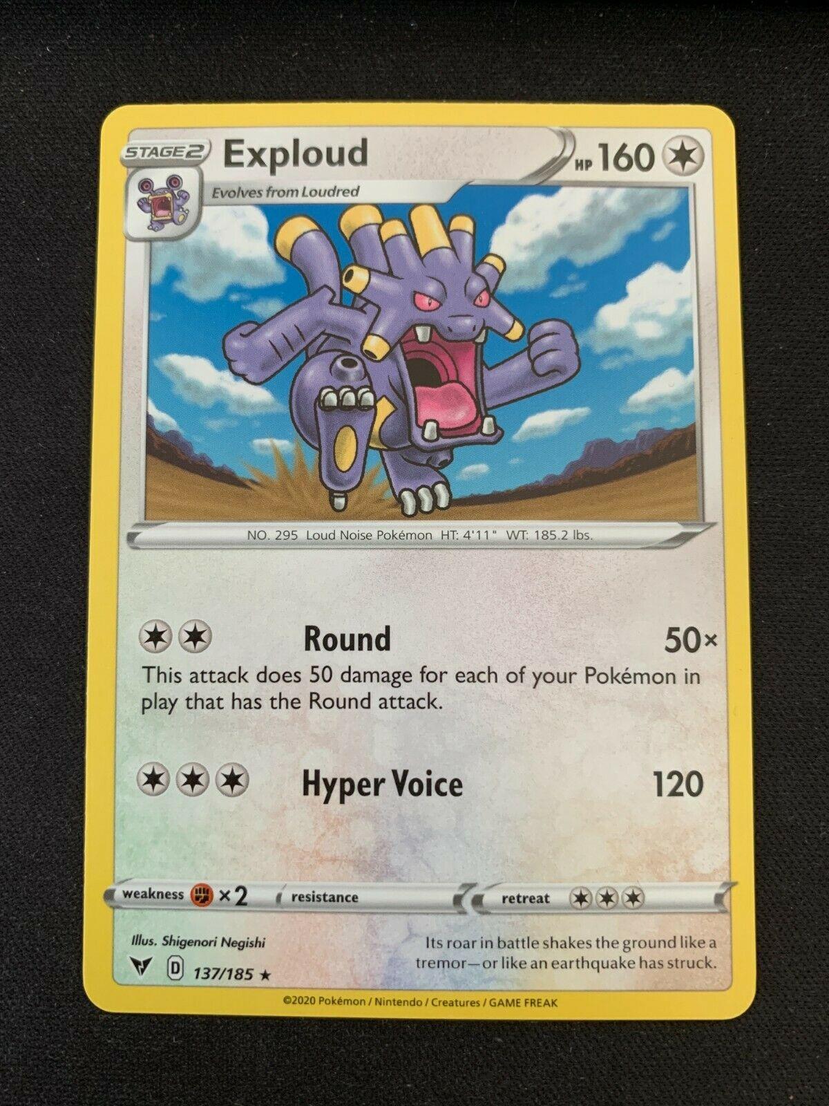 Exploud 137 Prices Pokemon Vivid Voltage Pokemon Cards