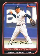 Hideki Matsui #42 Baseball Cards 2008 Bowman Prices