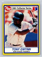 Tony Gwynn #10 Baseball Cards 1991 Post Cereal Prices