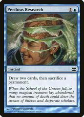 Perilous Research [Foil] Magic Modern Masters Prices