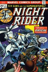 Night Rider #1 (1974) Comic Books Night Rider Prices