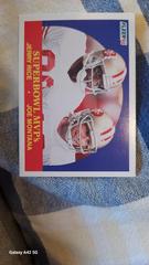 Super Bowl MVP's Football Cards 1990 Fleer Prices