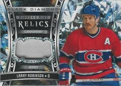 Larry Robinson #DMR-LR Hockey Cards 2022 Upper Deck Black Diamond Mine Relics Prices