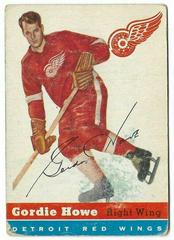 Gordie Howe #8 Hockey Cards 1954 Topps Prices