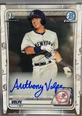 Anthony Volpe #CPA-AV Baseball Cards 2020 Bowman Chrome Prospect Autographs Prices