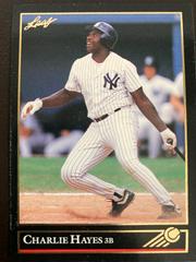 Charlie Hayes [Gold] #220 Baseball Cards 1992 Leaf Prices