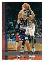 Matt Maloney Basketball Cards 1997 Topps Prices