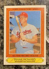 Frank Howard Baseball Cards 1985 Woolworth Prices
