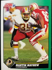 Martin Mayhew #235 Football Cards 1991 Score Prices