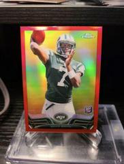 Geno Smith [Throwing Red Refractor] Football Cards 2013 Topps Chrome Prices