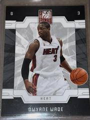 Dwyane Wade #56 Basketball Cards 2009 Donruss Elite Prices