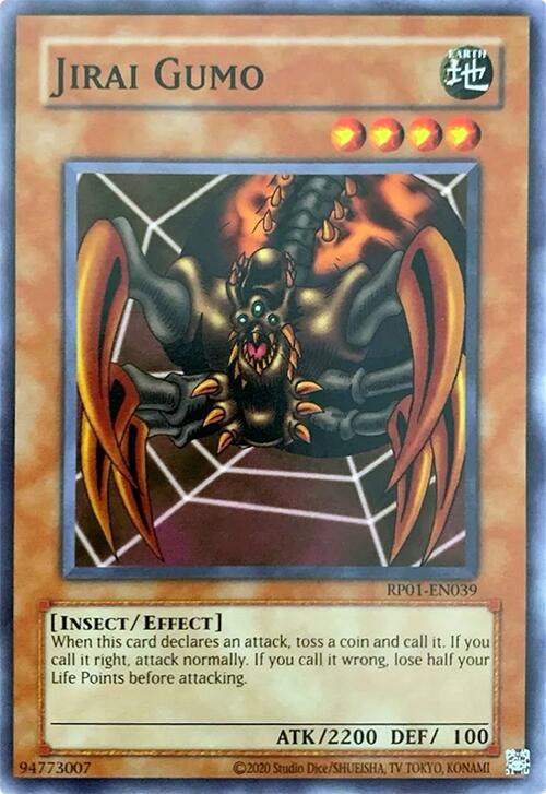 Jirai Gumo RP01-EN039 YuGiOh Retro Pack 2024