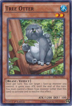 Tree Otter [1st Edition] BP03-EN062 YuGiOh Battle Pack 3: Monster League