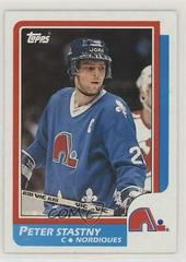 Peter Stastny #20 Hockey Cards 1986 Topps Prices