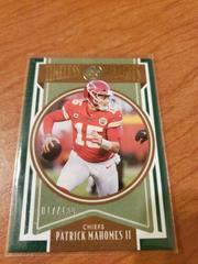 Patrick Mahomes II [Green] #TT-1 Football Cards 2022 Panini Legacy Timeless Talents Prices