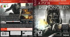 Slip Cover Scan By Canadian Brick Cafe | Dishonored Playstation 3