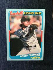 Roger Clemens #6 Baseball Cards 1989 Fleer Exciting Stars Prices
