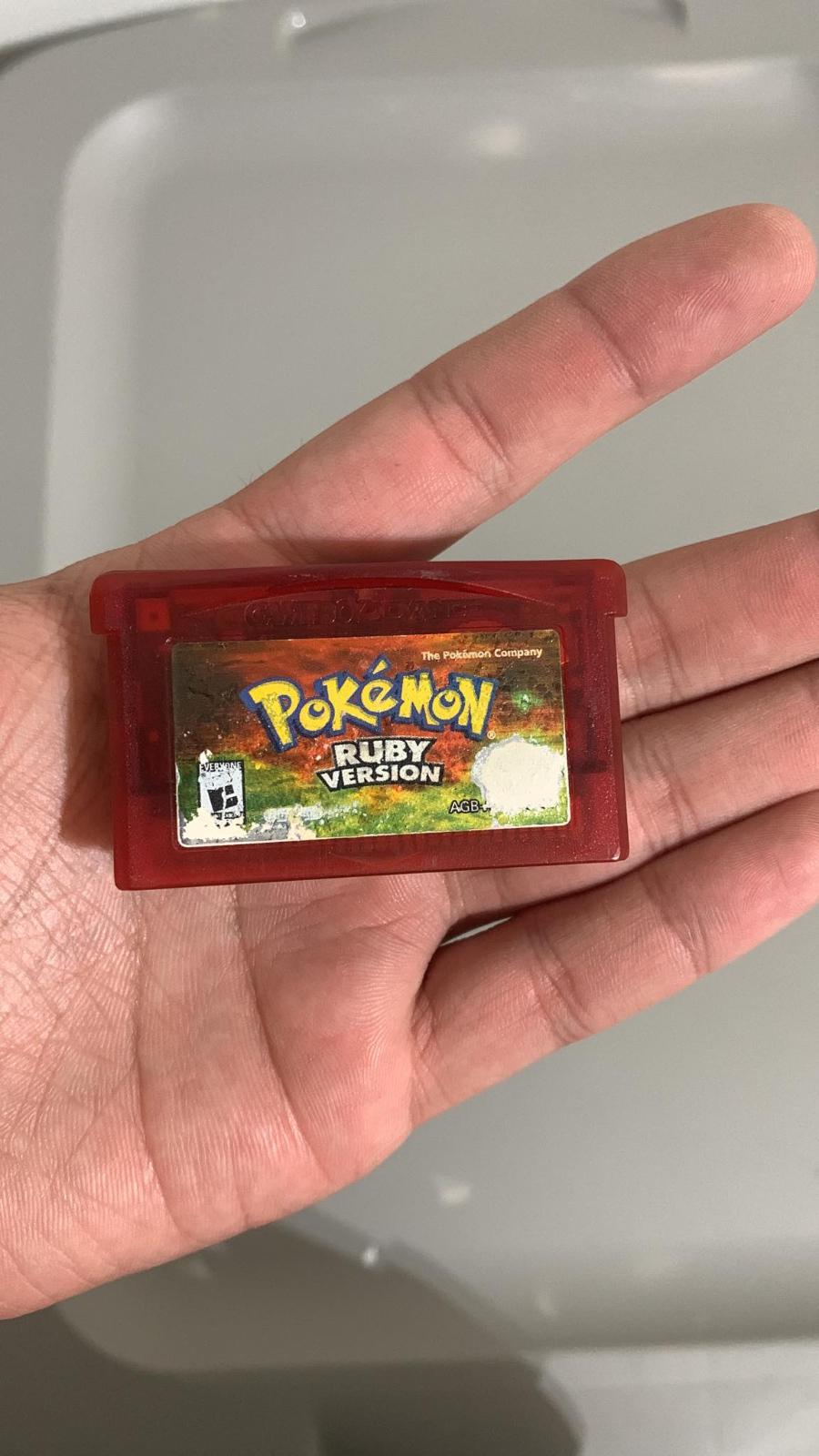 Pokemon Ruby Item only GameBoy Advance