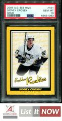 Sidney Crosby [Gold] #101 Hockey Cards 2005 Upper Deck Bee Hive Prices
