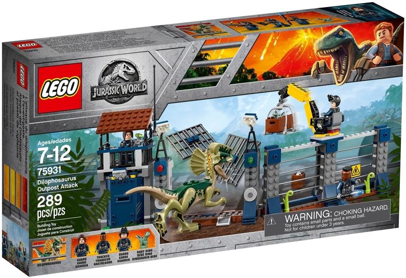 Dilophosaurus Outpost Attack #75931 LEGO Jurassic World