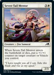 Seven-Tail Mentor #36 Magic Kamigawa: Neon Dynasty Prices