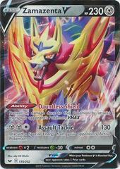 Mavin  Pokemon Card Japanese Shiny Star V s4a Zamazenta V 139/190 RR Holo  - NM