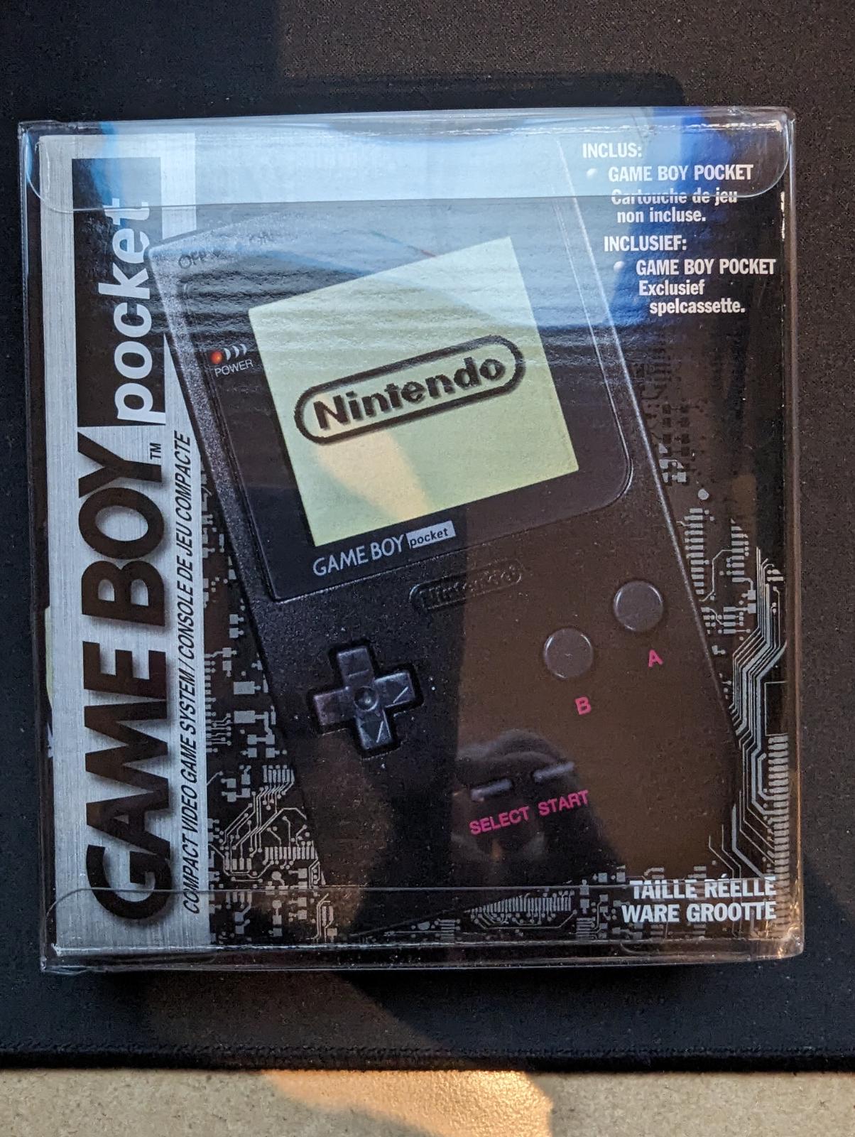 Nintendo Gameboy Pocket Black PAL GameBoy