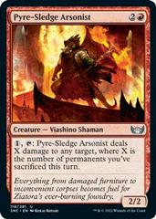 Pyre-Sledge Arsonist [Foil] Magic Streets of New Capenna Prices